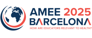 Logo of AMEE Conference 2025 in Barcelona