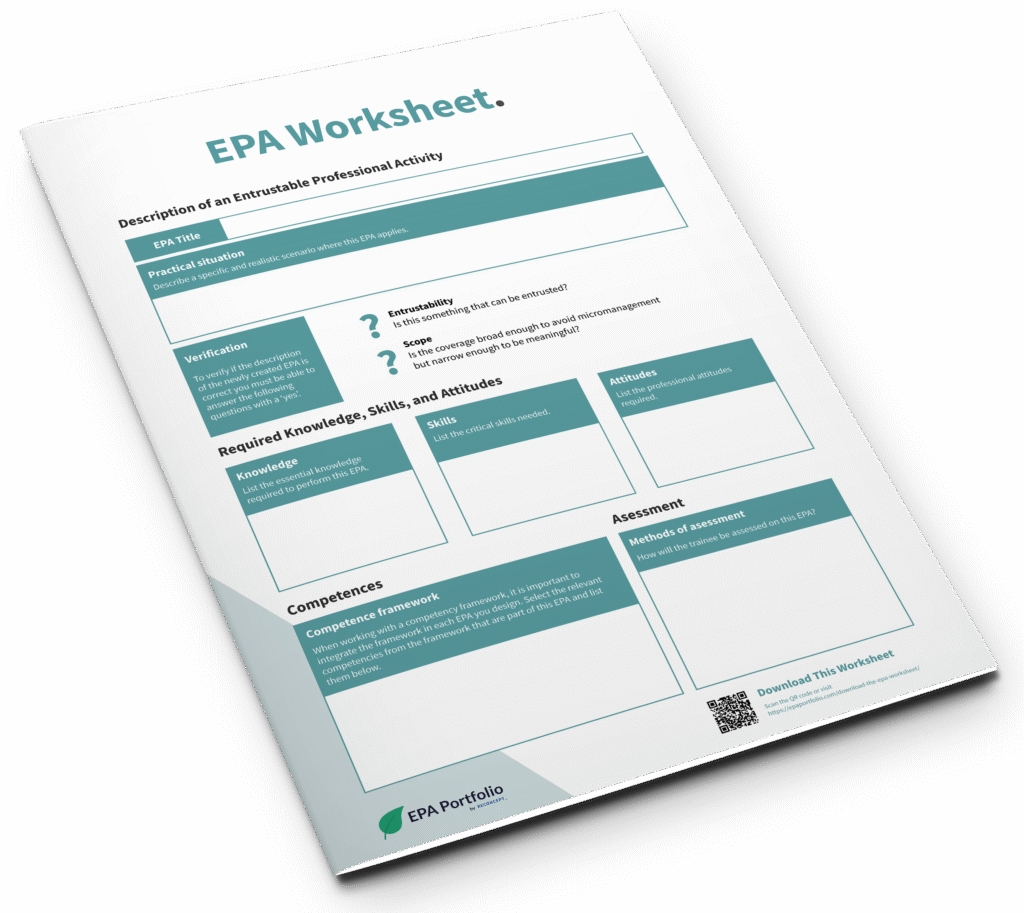 mockup of a downloadable document